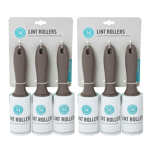 Martha Stewart Lint Rollers, Gingham Pattern, 120 Sheets Per Roll, Upholstery & - Image 2