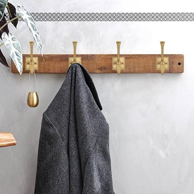 3 Pack Decorative Heavy Duty Towel Hooks - Image 5