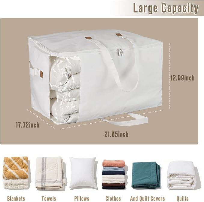 Heavy Duty Cotton Canvas Storage Bags - Image 2