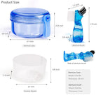 Leak Proof Portable Denture Bath Case Denture Cleaning Cup, False Teeth Holder - Image 3