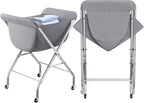 ELYKEN Laundry Cart with Wheels, 33”H Easy Rolling Laundry Hamper with - Image 9