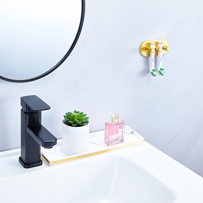 Electric Toothbrush Head Holder, Toothbrush Holders Wall Mounted, Adhesive - Image 5
