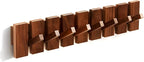 Wood Coat Rack Wall Mount, Coat Hooks Hanger Wall Mounted, Heavy Duty Wall Coat - Image 7