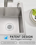 Sink Drain Strainer, Reversible No Clog Mesh Kitchen Sink Drain Strainer - Image 9