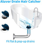 Shower Drain Hair Catcher Bathtub Drain Cover Shower Protector - Image 3