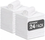 Microfiber Cleaning Cloth, 24 Pack Reusable Microfiber Towels by Unimade