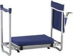 VEVOR Large Folding Garden Kneeler and Seat Heavy Duty, Widened 10" EVA Foam Pad, Portable Garden Stool with Tool Bags, Gardening Bench to Relieve Knee & Back Pain, Gifts for Seniors, Women, Parents - Image 12
