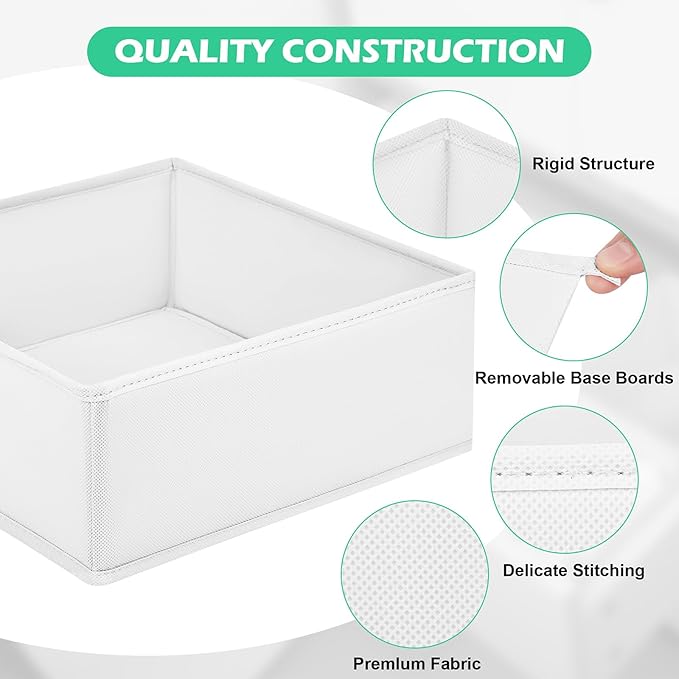 Drawer Clothing Organizer 16-Pack, Fabric Folding Wardrobe Organizer, Can Store - Image 6