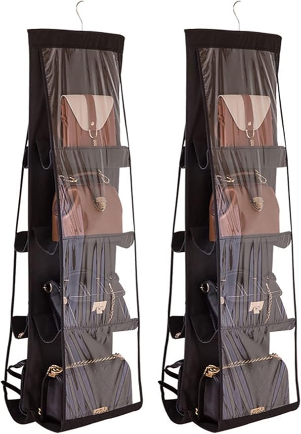 AARAINBOW 2 Packs Hanging Handbag Purse Organizer, Purse Bag Organizer Storage by AARAINBOW