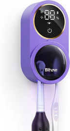 Bitvae Tooth Brush Holder for Bathroom, Infrared Sensing Toothbrush Cleaner by Bitvae