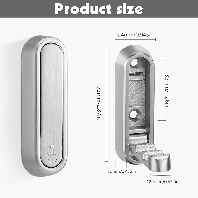 Folding Coat Hooks - Image 3