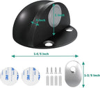 Magnetic Door Stoppers, No Drill Door Stops Magnetic Floor Mount Door Stopper - Image 2
