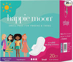 Organic Cotton Cover Tween & Teen Period Pads | Ultra Thin Pads by HappieMoon