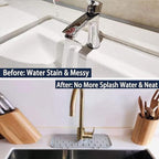 Silicone Faucet Sink Mat Sink Splash Guard, Sink Drain Pad Behind Faucet - Image 3