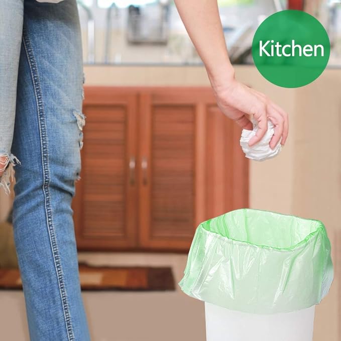 Biodegradable Trash Bags 4-6 Gallon, Extra Thick Small Trash Bag Recycling - Image 7