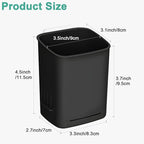 2 Packs Wall Mounted Toothbrush Holders, Self Adhesive Bathroom Toothbrush Wall - Image 3