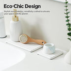 Diatomaceous Earth Sink Organizer Tray Set, Faucet Splash Guard - Image 5