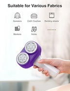 VASSON Fabric Shaver, Electric Lint Remover, Rechargeable Lint Shaver, Sweater - Image 5