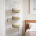 Hanging Baskets for Organizing, Over the Door Organizers and Storage, 3-Tier - Image 3
