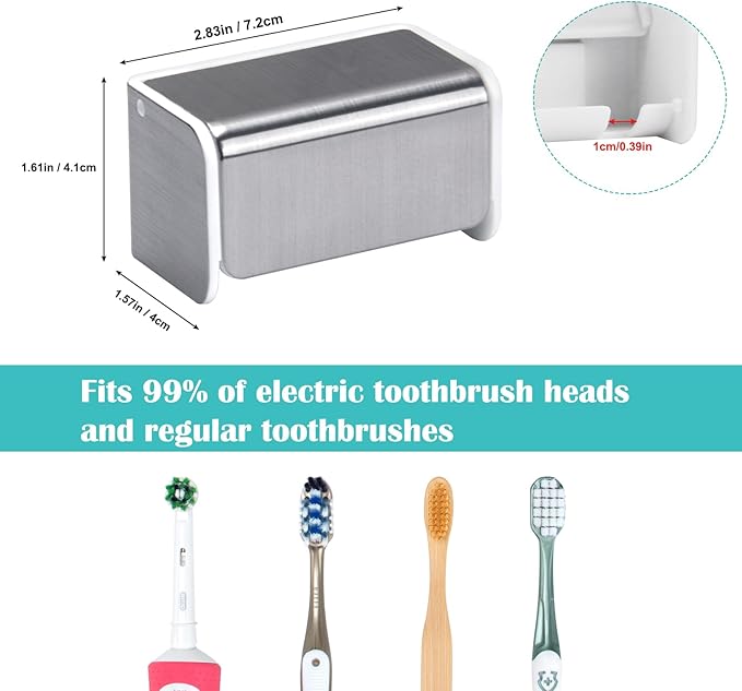 Toothbrush Holders Wall Mounted - Image 5