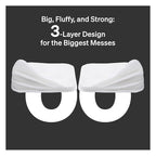 Baby Cotton Pads for Diaper Change by LoveNoobs, Ultra Soft 100% Organic Extra - Image 3