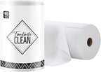 Fantasticlean Microfiber Cleaning Cloth Roll -90 Pack, Tear Away Microfiber by Fantasticlean