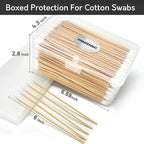 500PCS 6" Gun Cleaning Swabs in Storage Box - Image 6