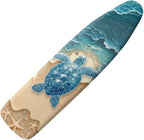 Turtle Iron Board Cover Non Stick Scorch Ironing Board Covers, Art Beach Print by Hinthetall