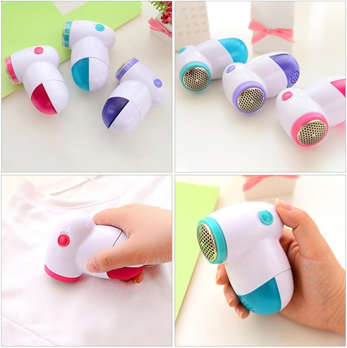Hemoton Mini Clothes Lint Remover Shaver Portable Fabric Hair Ball Trimmer - Image 8