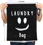 Shappy 2 Pcs Large Travel Laundry Bag Washable Waterproof Wet Dry Large Dirty - Image 2