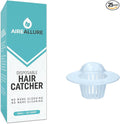 25 Pack, Hair Catcher for Bathroom Sink or Bathtub by AireAllure