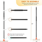 Carpet Rake for Pet Hair Removal, Stair Carpets and Couch Cleaning Rake - Image 8