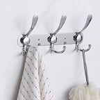 Coat Rack Wall Mounted, 3 Tri Stainless Steel Coat Hook - Image 6
