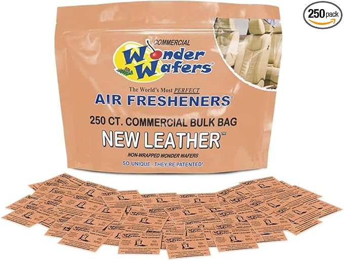 Wonder Wafers 250 Count New Leather Unwrapped Automobile Professional Use Air by Wonder+Wafers