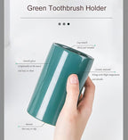 Green Ceramic Toothbrush Holders, Electric Toothbrush Holder - Image 5