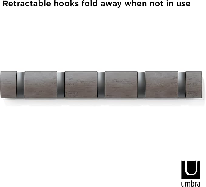 Umbra Flip Wall-Mounted Coat Rack - Image 6