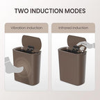 Cesun Bathroom Trash Can with Lid, 5 Gallon Motion Sensor Trash Can, Small - Image 7