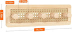 Homode Wooden Wall Hooks, Wall Mounted Coat Rack - Image 7