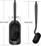 HAMITOR Toilet Bowl Brush Holder Set: Bathroom Deep Cleaning Toilet Cleaner - Image 7