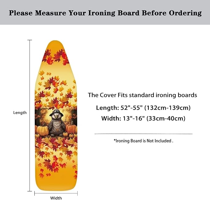 Penguin Ironing Board Cover and Pad Table Top Ironing Board Cover Standard Size - Image 6