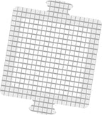 INVIHUG, 25 Pack, Disposable Shower Drain Hair Catcher Mesh Stickers, - Image 9