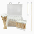 Organic Bamboo - Fiber Cotton Swab Bundle: 800 Standard by Garrelett
