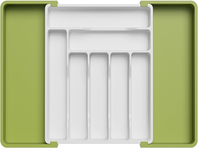 Lifewit Utensil Organizer for Kitchen Drawer, Expandable Cooking Silverware Tray by Lifewit