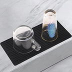 Dish Drying Mats, Heat-resistant Silicone Mat by GeeRic