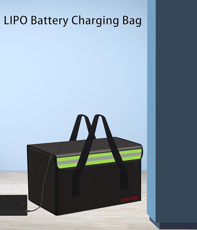Lipo Battery Safe Bag Large Capatity Fireproof Bag - Image 5