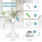 Magnetic Door Stoppers 4 Pack, Stainless Steel Door Stops - Image 5