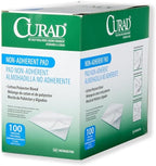 Curad Sterile Nonadherent Pad, Perforated, Cotton/Polyester, 100 pads - Image 7