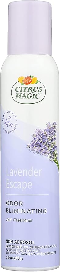 Citrus Magic Odor Eliminating Air Freshener Spray, Lavender Escape - Image 4