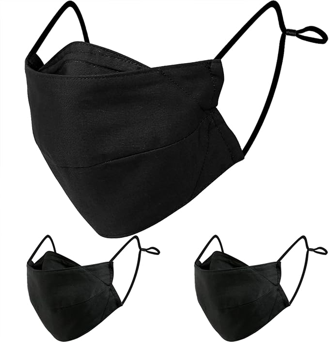 BASE CAMP Reusable Cloth Dust Face Masks 100% Cotton Washable Adjustable by BASECAMP