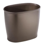 iDesign Slim Plastic Bathroom Trash Can, Small Garbage Bin by iDesign